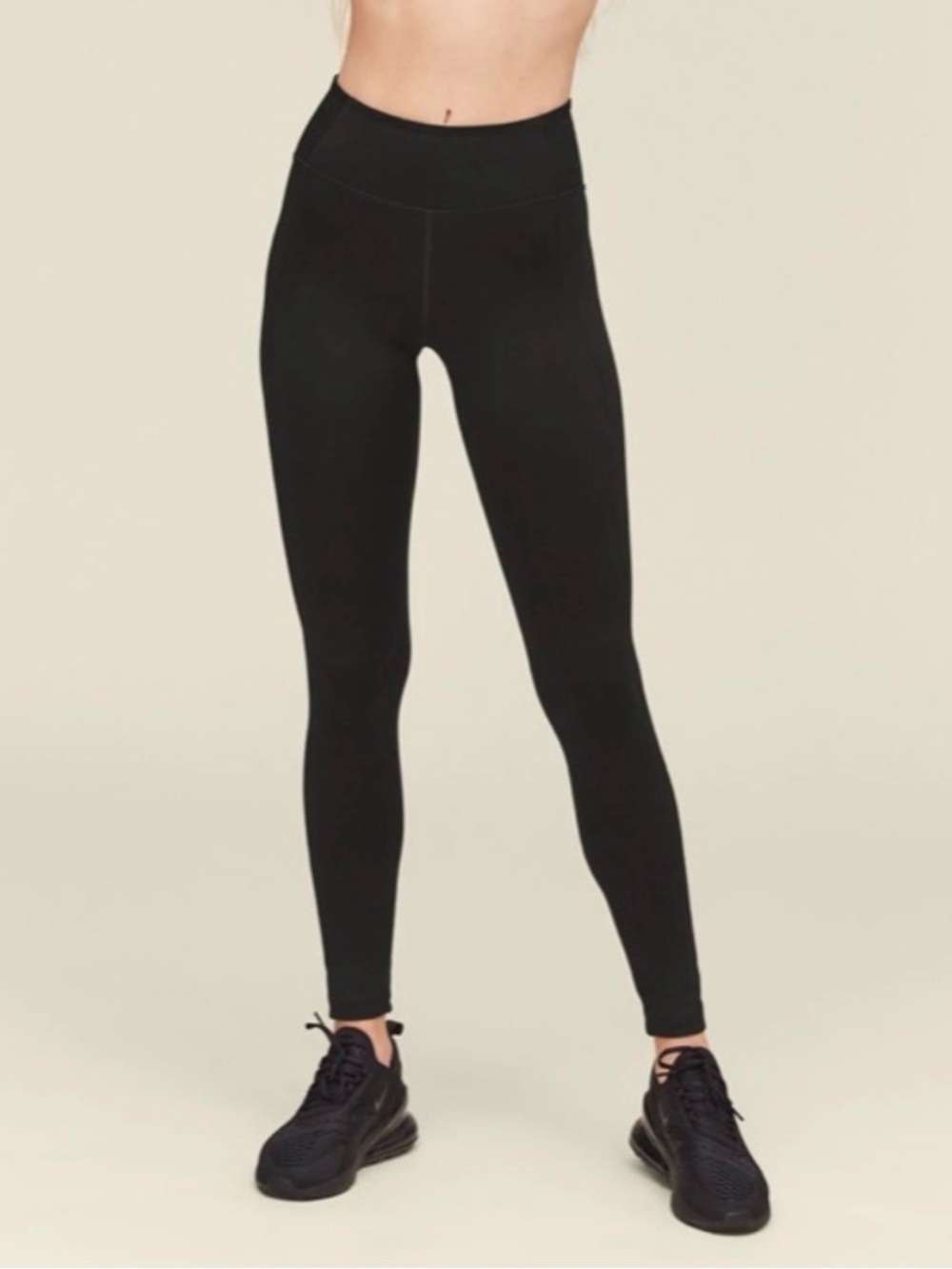 Girlfriend Collective Black Compression leggings Medium workout wear running